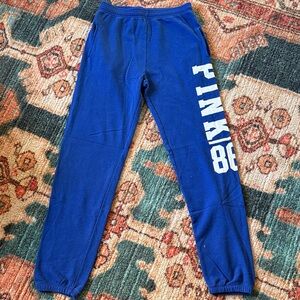 PINK Victoria's Secret Royal Blue Sweatpants
